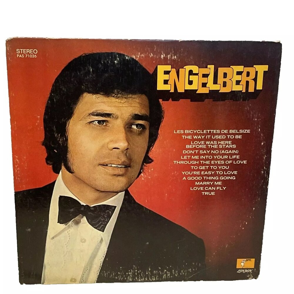 Engelbert Humperdinck Engelbert (Vinyl, 1969) Parrot PAS 71026 VG LP RecoAlbum